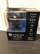 NEW  HP Webcam HD-4110, Full 1080P Autofocus with TrueVision picture