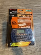 Sharp Memo Master El-6790 Electronic Organizer 128 KB Memory - New picture