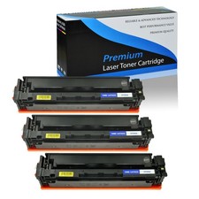 3PK Black CF500A 202A Toner For HP LaserJet Pro M254nw M254dn MFP M281fdn M281dw picture