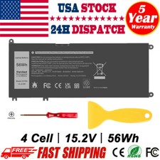 Replacement Battery for Dell Inspiron 13 7353 17 7000 7773 7778 7779 33YDH 56Wh picture