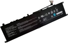 Genuine MSI BTY-M6M Battery MSI Creator 15 A10SD 15 A10SF MSI GS66 Stealth 10SFS picture