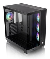 Thermaltake View 380 Xl Tg Argb Computer Chassis With Tempered Glass And Fans picture