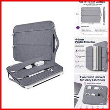 Voova 13.3-13 Inch Laptop Sleeve, MacBook CaseLaptop Case, Gray picture