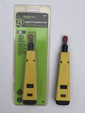 Greenlee Impact Punchdown Tool Blade Style 66   Lot of 2 picture