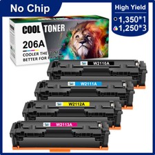 206A W2110A Toner Cartridge No Chip For HP LaserJet Pro M283cdw M282nw M283fdw picture