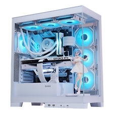 SAMA Full Tower Case ATX PC Gaming Case Tempered Glass 4 ARGB FAN USB3.0 Type C picture
