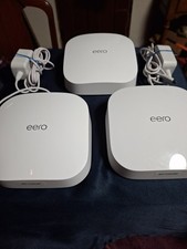 Amazon eero Pro 6 Tri-Band Mesh Wi-Fi 6 System (3-Pack) - Model K010001 picture