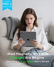 Kuxiu Magnetic Charger Cable 35W Fast Charger for iPad Pro 11