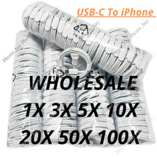 USB-C to iPhone Cable PD Fast Charger Cord For iPhone 13 12 11 14 XR 8 WHOLESALE picture
