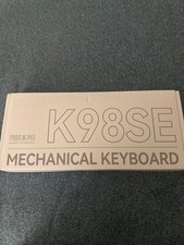 Kemove K98SE 1980 Series Mechanical Keyboard White/Gray Blue Backlight, Open Box picture