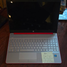 HP Pavilion 15.6in Intel Pentium Notebook/Laptop No OS Red/Silver picture