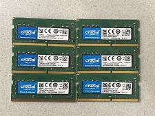 CRUCIAL 24GB(6x4GB) DDR4-2400 SODIMM DESKTOP MEMORY CT4G4SFS824A.C8FADP picture