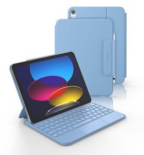 Dexnor for iPad (A16) 11th/10th Generation Case with Keyboard Ultra-Thin Magn... picture