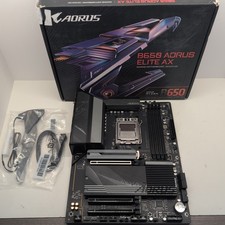 Gigabyte B650 Aorus Elite AX Motherboard AMD Socket AM5 DDR5 WiFi ATX picture