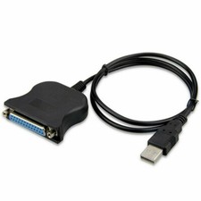 New USB 2.0 to IEEE-1284 25 Pin Parallel Printer Connector Adapter Cord Cable picture