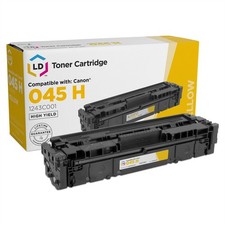 LD Compatible Canon 045H / 1243C001 High Yield Yellow Toner Cartridge picture