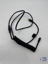 GLORIOUS Coiled Keyboard Cable USB-C to USB-A Artisan Braided 4.5ft Black picture