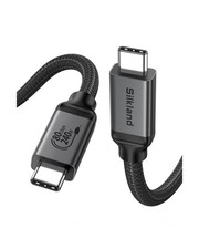 Silkland Certified USB 4 for Thunderbolt 5 Cable 5FT, 80Gbps Data Cable, 240W... picture