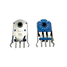 11mm Huano Blue Dust-Proof Mouse Scroll Wheel Encoder 2pcs picture
