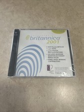 2001 Encyclopedia Britannica Standard Edition 2 CD Set From Kohls New Sealed picture