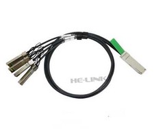 1m QSFP-4SFP25G-CU1M Cisco Compatible 100G QSFP28 to 4x25G SFP28 DAC picture