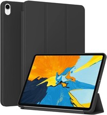 GUNPRIO Trifold Stand Cover for 11 inch iPad Pro 2018, Slim, Lightweight, Black picture