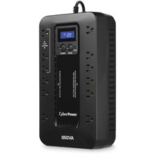 CyberPower EC850LCD-R 850VA/510W Ecologic Series UPS - Certified Refurbished picture