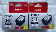 Canon PG-245XL Black Ink Cartridge Twin Pack 8278B010 Genuine Sealed picture