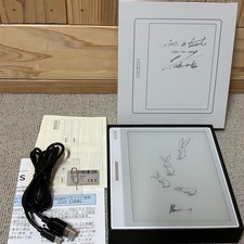 ONYX BOOX Leaf2 White 7-inch E Ink Reader with Page-Turn Buttons Used fro Japan picture