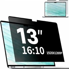 Magnetic Laptop Privacy Screen 13.3 Inch 1920x1200P Removable Matte Anti Glare picture
