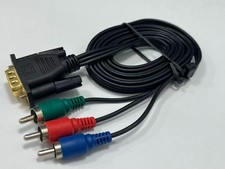 PTC Premium VGA to 3-RCA RGB Component Video Cable For TV Monitor Projector 1.5M picture