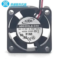 ADDA AD0205LB-G50 2510 DC5V 0.10A 2.5CM 2-Wire Dual Ball Bearing Cooling Fan picture