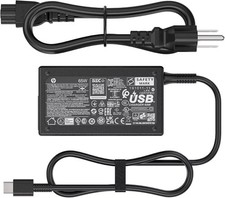 100X Genuine 65W USB-C Charger For HP EliteBook 840 835 G7 840 855 G9 860 G10 US picture