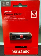 SanDisk 128GB USB Flash Drive Cruzer Glide 2.0  - SDCZ60-128G-A46 - NEW picture