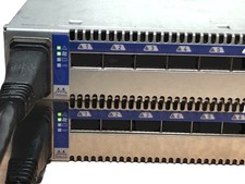 Lot of 2 Mellanox InfiniScale QDR IV IS5023 18-Port 40Gb Unmanaged Switches picture