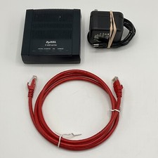 ZyXEL Communication Corporation Series P-660R-ELNK W/ AC Adapter and cable picture