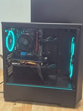 CyberPowerPC C Series Ryzen 3 3100 3.59GHz 8GB 2.256TB XFX RX 570 Gaming PC Used picture