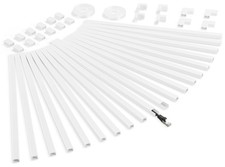 340in Cord Covers for Wires on Wall, One-Cord Wire Covers for Cords, Small Wh... picture