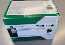 ✅ Genuine Lexmark 71B1HK0 High Yield Black Toner for CS417dn   CX417de   CX517de picture