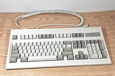 Vintage Tandy Enhanced Keyboard 101-Key PS/2 Mini-DIN TESTED WORKING picture