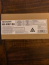 Sharp MX-61NT-BA Black Toner Cartridge Genuine OEM New Factory Sealed picture