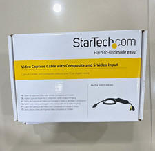 StarTech.com SVID2USB2NS USB 2.0 Video Capture Cable to S-Video/RCA Black picture