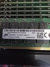 MICRON 32GB 2RX4 PC4-2933Y DDR4 SERVER MEMORY MTA36ASF4G72PZ-2G9E2  picture