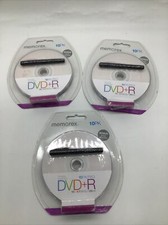 Memorex Set Of 3  10 Pack DVD+R Computer Discs 4.7GB 120 Min.W/Bonus Marker NEW picture
