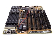 FIC 4386-VC-HD Vintage AT SIMM Motherboard Socket 1 Motherboard 256KB Cache 11690 picture