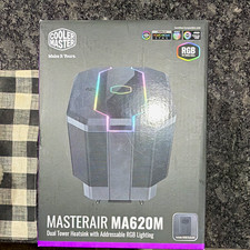 Cooler Master MasterAir MA620M Dual Tower ARGB 120mm CPU Cooler 2000RPM picture