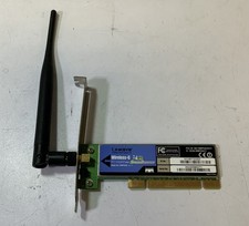 Cisco Linksys WMP54GS Ver. 1.1 Wireless-G 2.4GHz PCI Wireless Adapter Card 