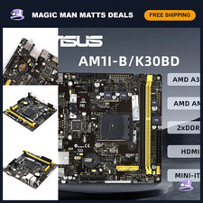 Mini ITX Motherboard with CPU, DDR3, AMD A320, PCI-E 3.0, SATA2, USB 2.0 - Offic picture