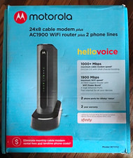 Motorola MT7711 DOCSIS 3.0 24x8 Cable Modem Router AC1900 Dual-Band picture