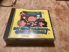 Vintage 1995 Get Ready For School Charlie Brown Educational PC CD Rom picture